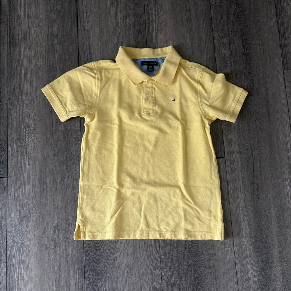 Tommy Hilfiger Kids Polo in Sunny Yellow